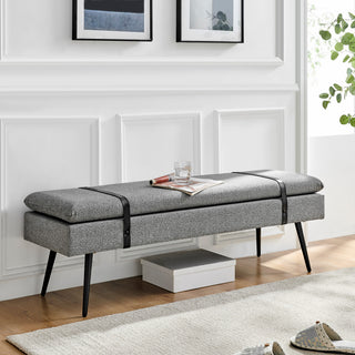 Zuney Fabric Bench