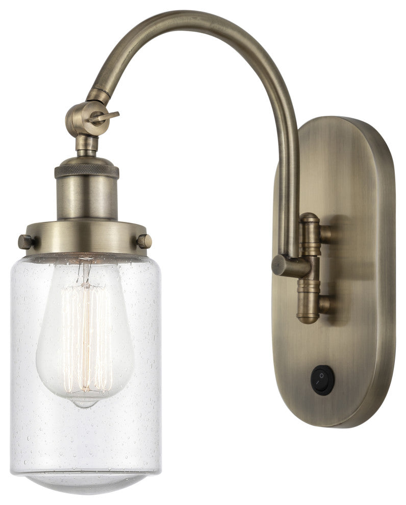 Innovations 918-1W-AB-G314-LED 1-Light Sconce, Antique Brass