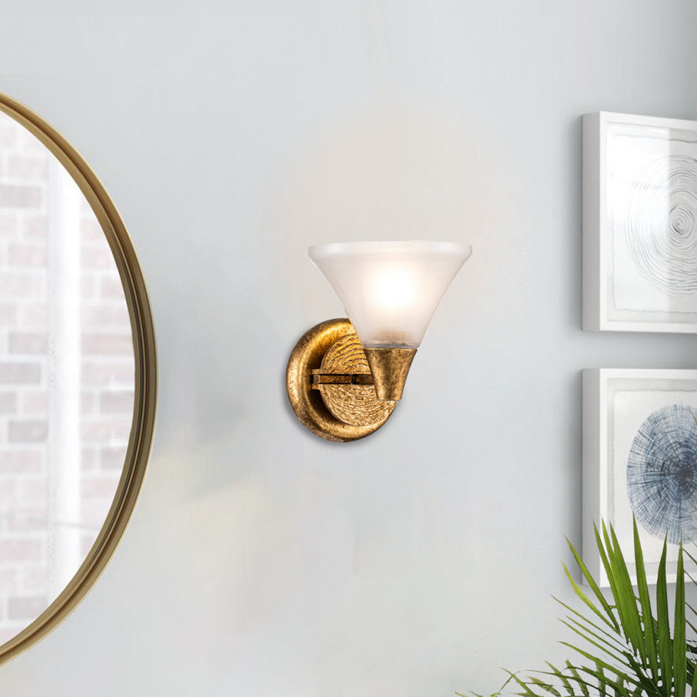 Jack 2 Light Bath Bar in Aged Brass