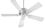 Quorum Estate Ceiling Fan, White