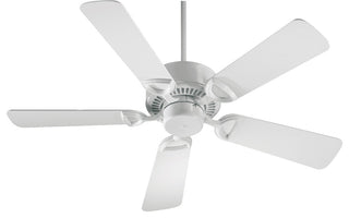 Quorum Estate Ceiling Fan, White