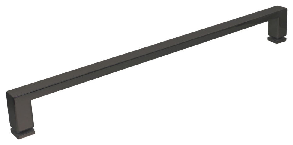 Transolid Brianna 48" W x 80" H Frameless Sliding Shower Door, Matte Black