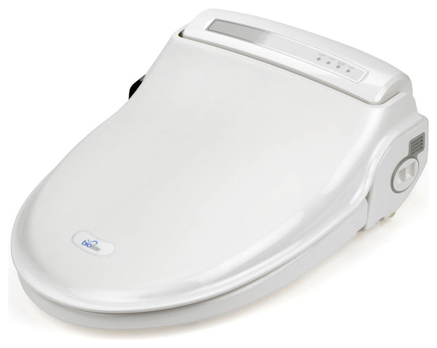 Bio Bidet BB-1000 Supreme Bidet Toilet Seat Elongated White With Remote