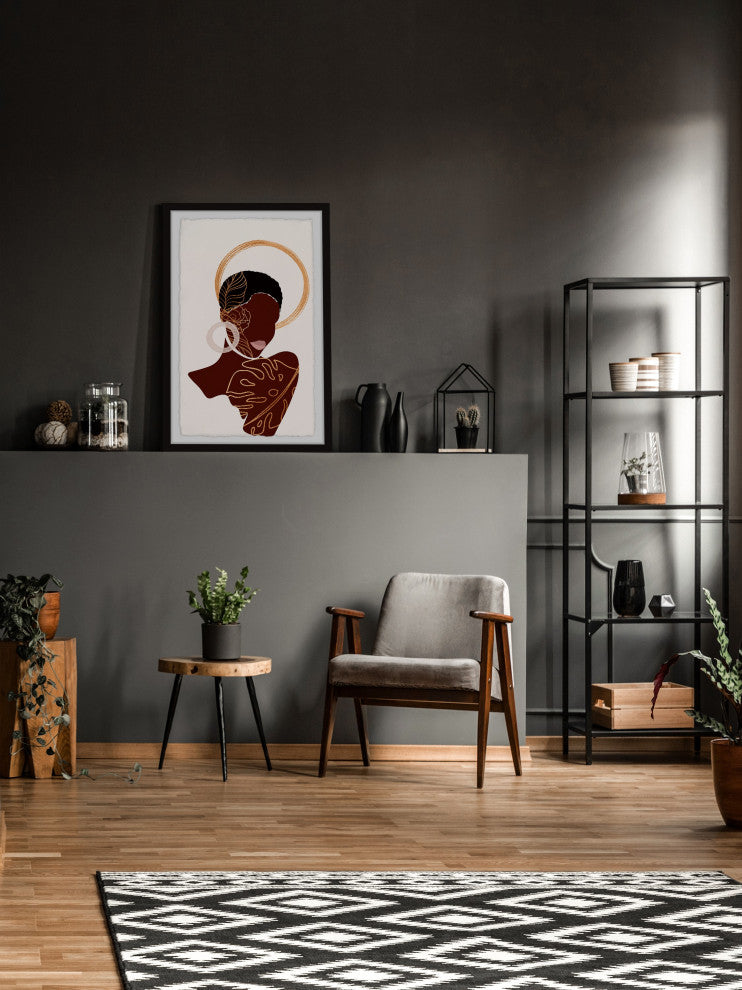 "Resilient" Framed Painting Print, 24x36