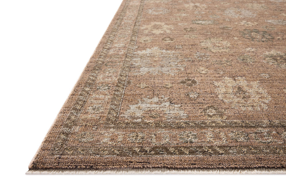 Loloi Priscilla Blush / Multi 5'-0" x 7'-6" Area Rug