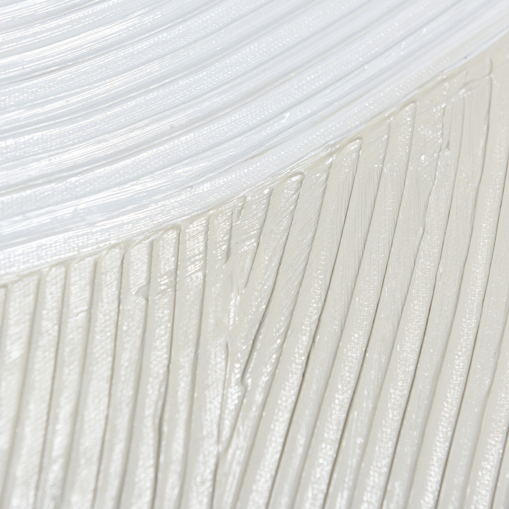 Monochrome Arches II Hand Painted Abstract Canvas Wall Art