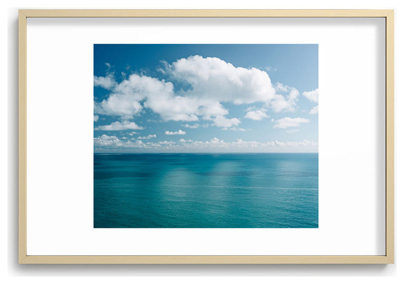 Bethany Young Photography Amalfi Coast Ocean View Vii Recessed Framing Rectangle
