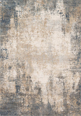 Teagan TEA-08 Area Rug, Ivory/Mist, 6'7"x9'2"