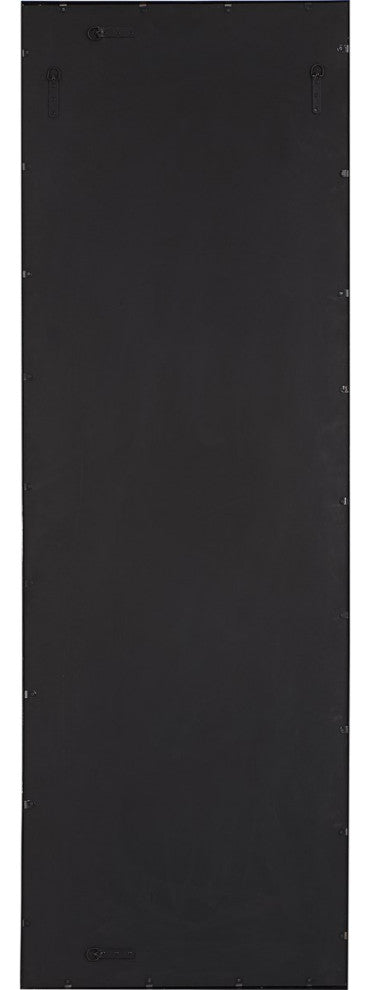 Uttermost Kahn Oversized Black Rectangular Mirror 09712