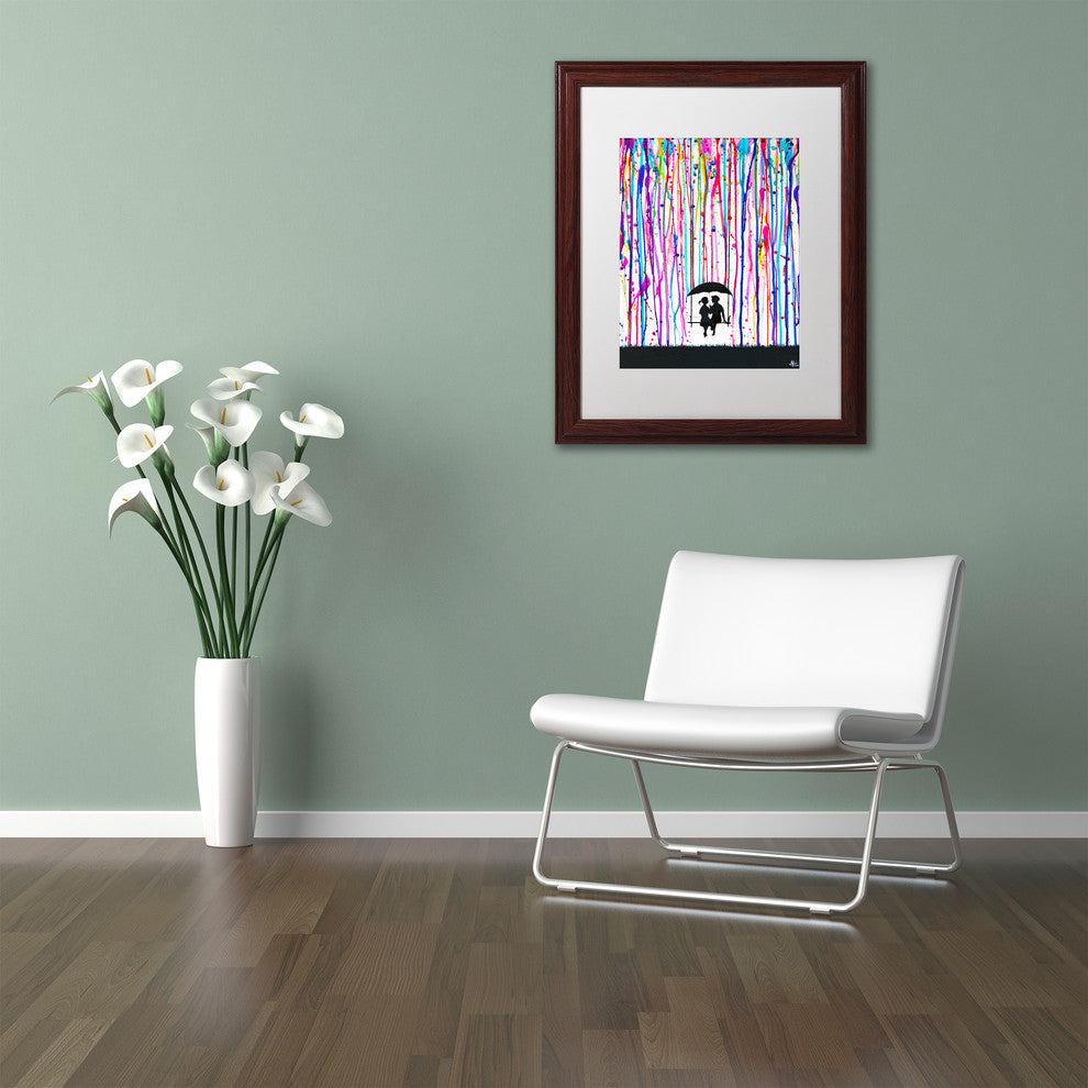 "Days Gone By" by Marc Allante, Matted Framed Art