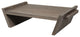 59" Brown Wood Coffee Table