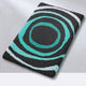 Turquoise Luxury Non Slip Washable Bathroom Rug, Highlight, Medium