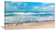 "Indian Ocean Panoramic View" Seashore Canvas Art, 1 Panel, 60"x28"