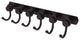 Mercury 6 Position Twisted Accent Tie & Belt Rack, Antique Bronze