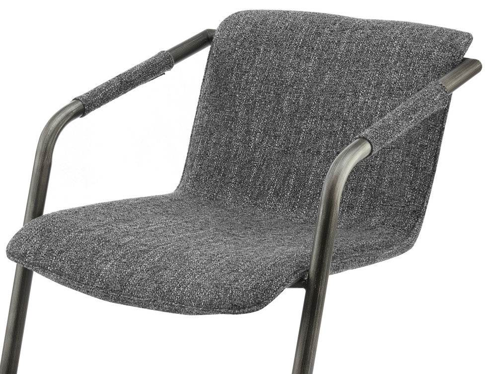 Indy Dining Side Chair, Set of 2, Blazer Dark Gray