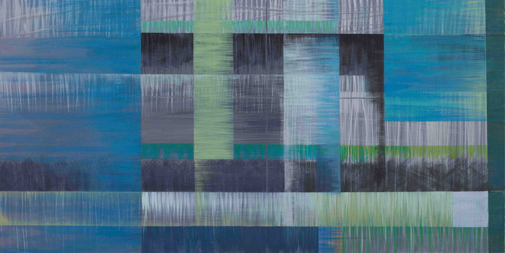 "Vibrations" Painting Print on Wrapped Canvas by Julie Joy