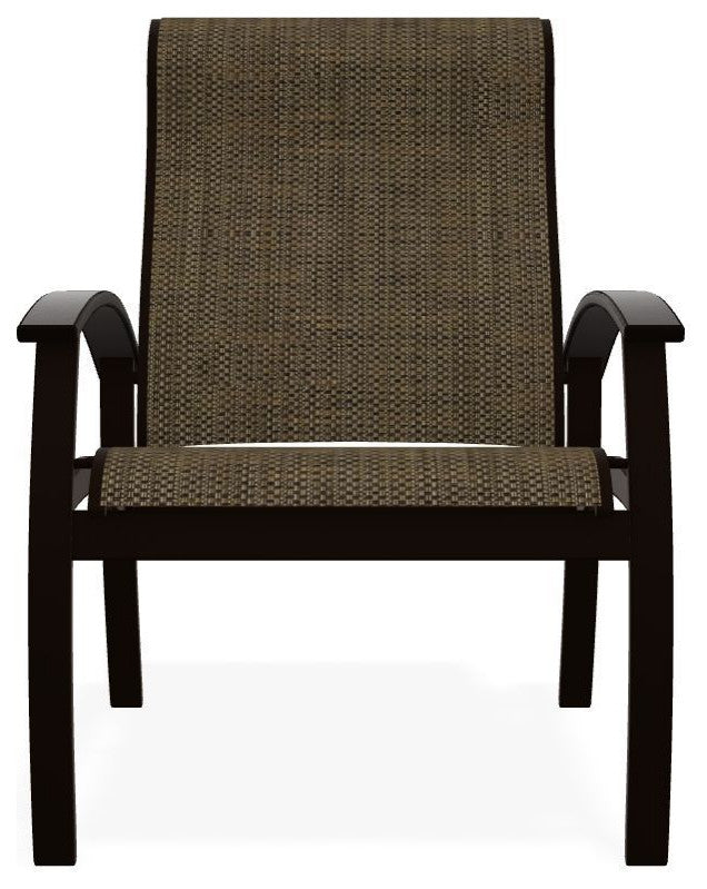 Belle Isle Sling Adjustable Outdoor Dining Chair, Beacon/Kona