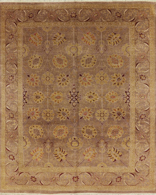 8'x10' Chobi Peshawar Hand Knotted Oriental Rug, W1994