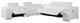 Federico 6-Piece L-Shaped Top Grain Italian Leather Sectional, White