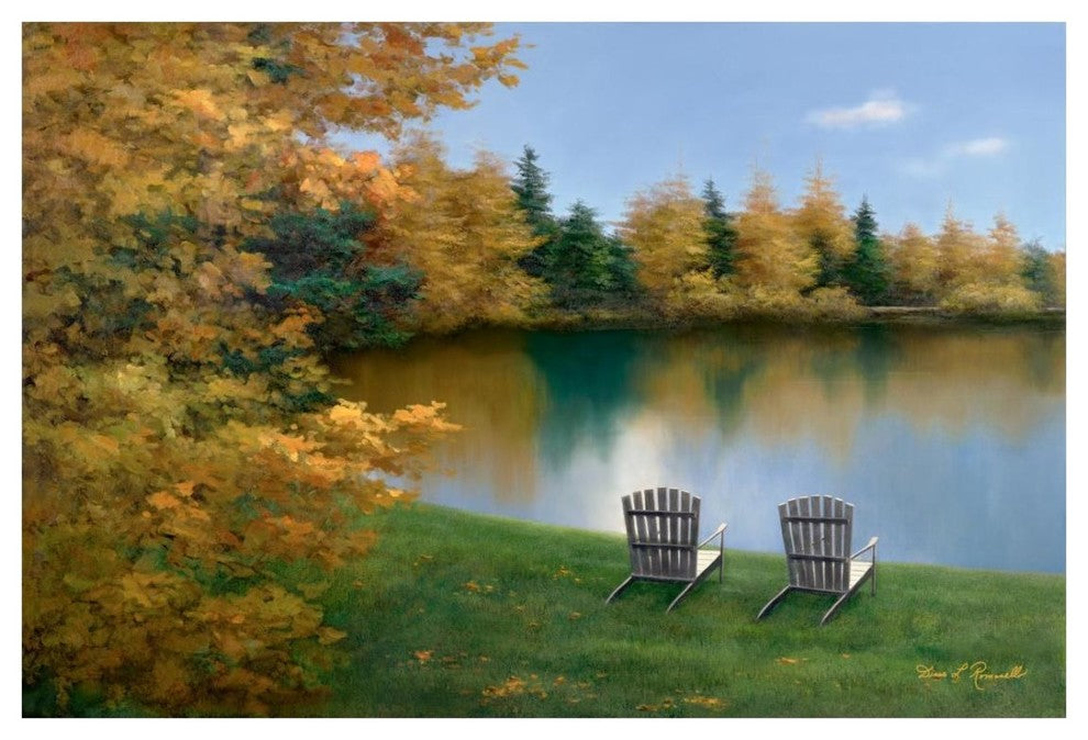 "Forever Autumn" Digital Paper Print by Diane Romanello, 26"x18"