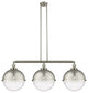 INNOVATIONS 213-SN-HFS-124-SN 3-Light Island Light Brushed Satin Nickel