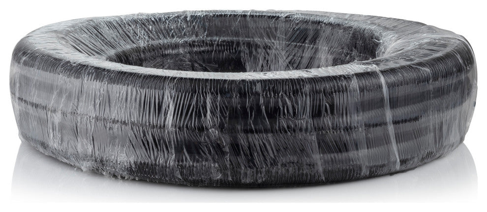 Alpine Black PVC Hose Tube, 0.5"Diameter, 50 Ft Long