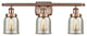 Innovations 916-3W-AC-G58 3-Light Bath Vanity Light, Antique Copper
