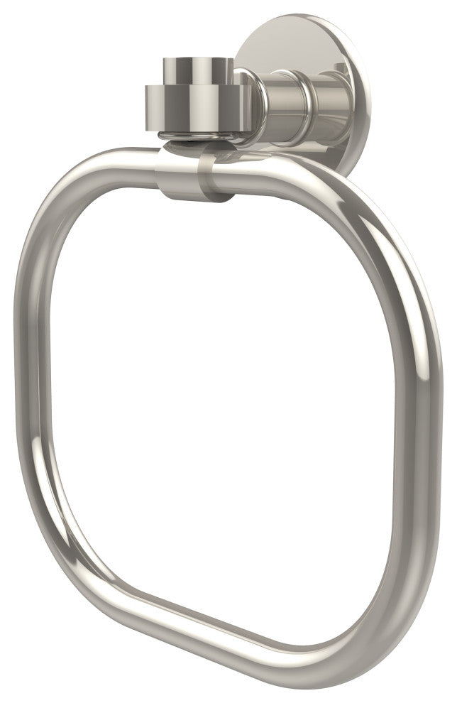 Continental Towel Ring, Polished Nickel