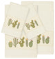 Mila 4 Piece Embellished Towel Set