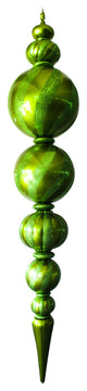 125" Jumbo Finial Ornament  Lime Green