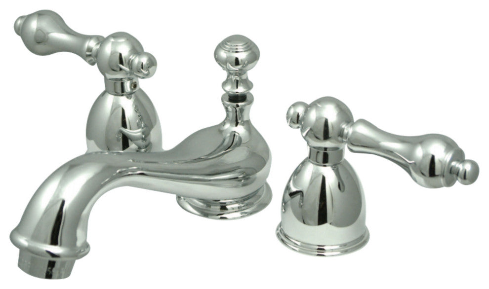 Kingston Brass Mini-Widespread Bathroom Faucet, Polished Chrome