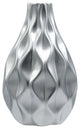 UTC21489 Ceramic Vase Matte Silver