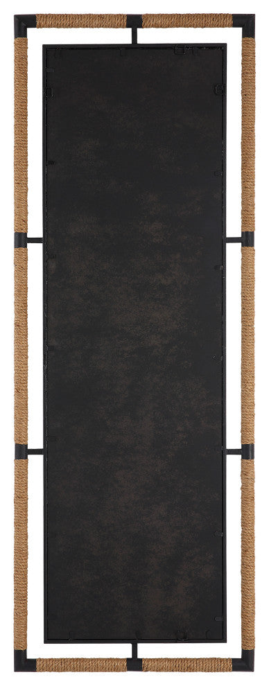Uttermost 09925 Melville Iron/Rope Tall Mirror
