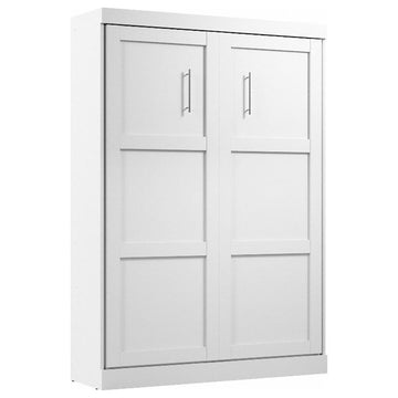 Bestar Pur 59W Full Murphy Bed in White