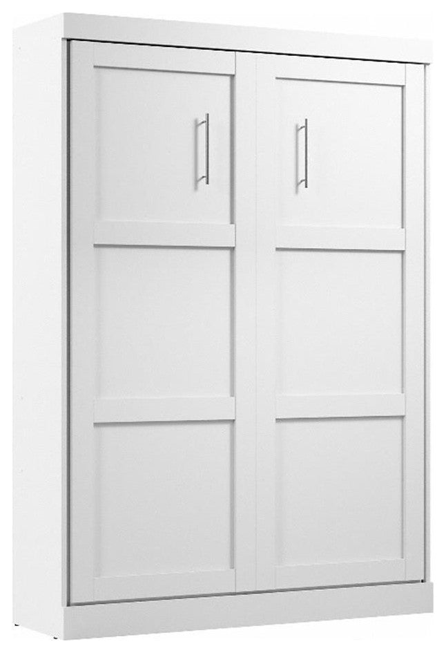 Bestar Pur 59W Full Murphy Bed in White