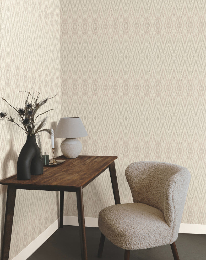 Lavender Diamond Marquise Wallpaper