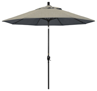 9' Aluminum Umbrella Push Tilt, Spectrum Dove
