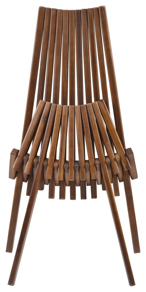 TATEUS stylish Folding wood chair indoor or outdoor