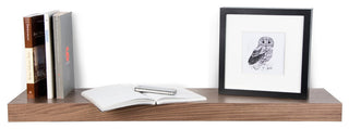 Balda Hanging Wall Shelf, Walnut2, 35"