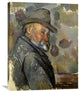 "Self Portrait" Stretched Canvas Giclee by Paul Cezanne, 24"x30"