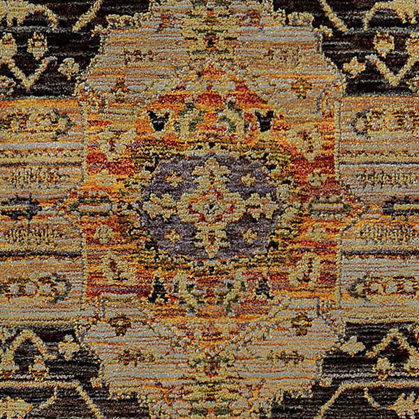 Oriental Weavers Sphinx Andorra 7138B Rug, Gold/Gray, 3'3"x5'2"