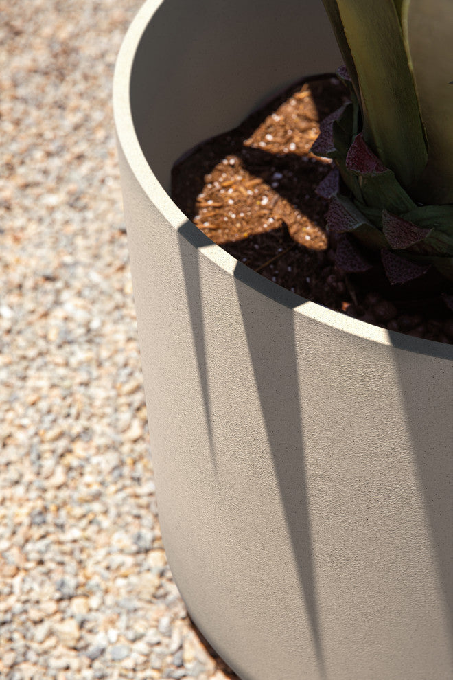 Pure Series Kona Planter, Sand, 20", 2 Pack