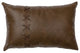 Leather Pillow 12x18-Leather Back