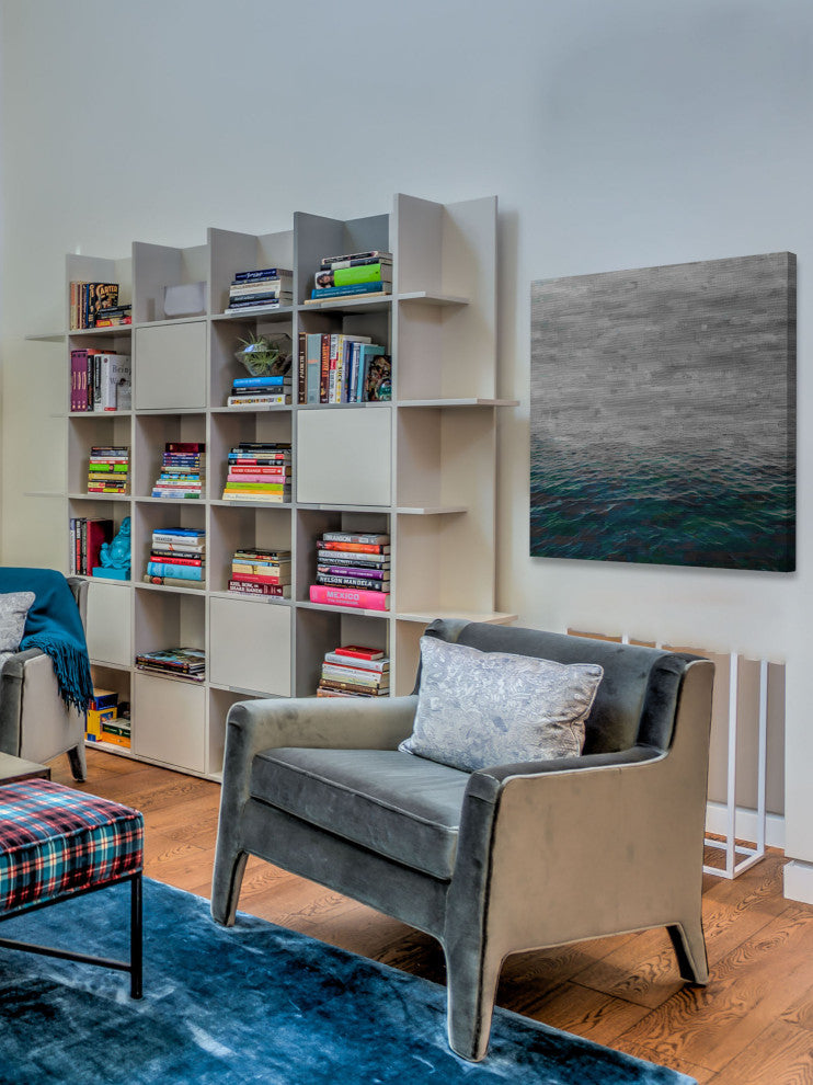 "Coromandel" Print on Canvas, 24"x24"