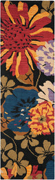 Safavieh Jardin Jar321A Black, Multi Area Rug