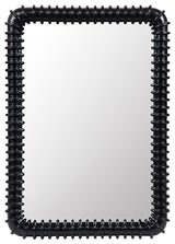 Toshi Mirror, Hand Rubbed Black