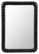 Toshi Mirror, Hand Rubbed Black
