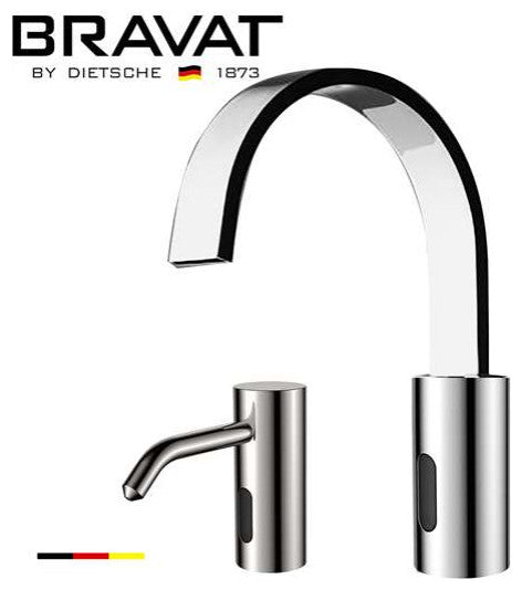 Fontana Marseille Freestanding Automatic Commercial Sensor Faucet, Automatic