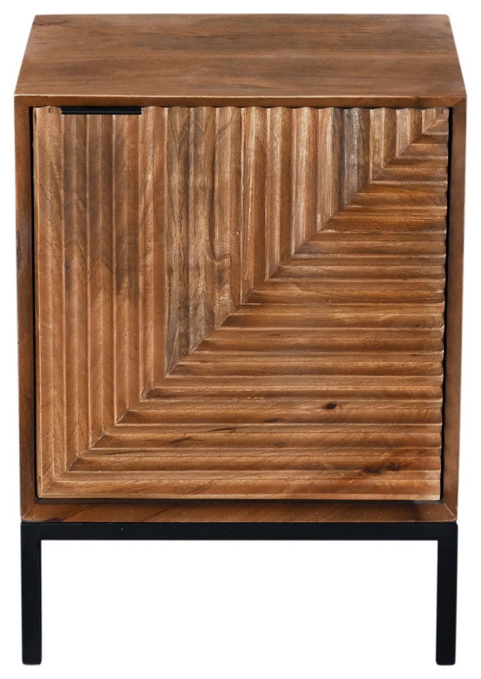 Kenzo Mango Nightstand, Pecan