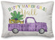 Mardi Gras Truck 14x20 Spun Poly Pillow